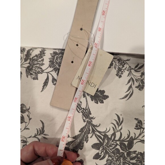 Vintage 80s Deadstock‎ Mondi Two-tone Suede Belt NWT Small Silver Accents - Picture 8 of 8